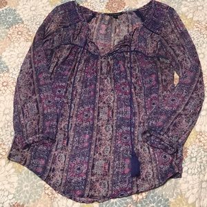 American Eagle Bohemian Blouse